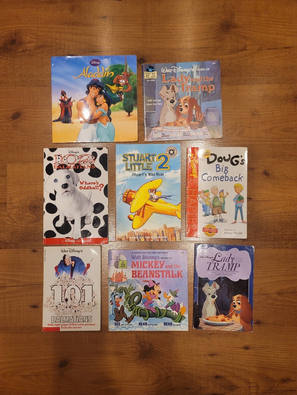 Vintage Disney Book Lot